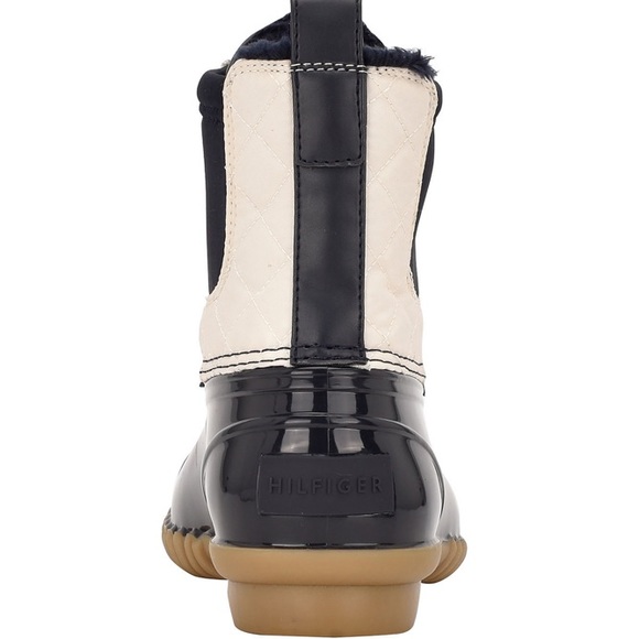 (NIB) Tommy Hilfiger Dark Blue Hada Duck Boots. Sz. 7 - Picture 5 of 9